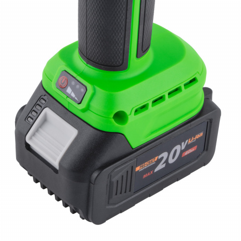 Aku úhlová bruska Procraft PGA22, 125mm | PGA22-1B-C
